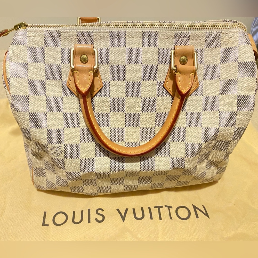 Louis Vuitton Damier Azur speedy 25